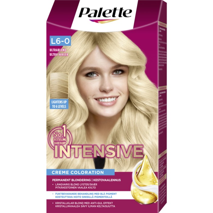 PALETTE Intensive Creme Coloration L6-0 Ultra Blond 1 pcs