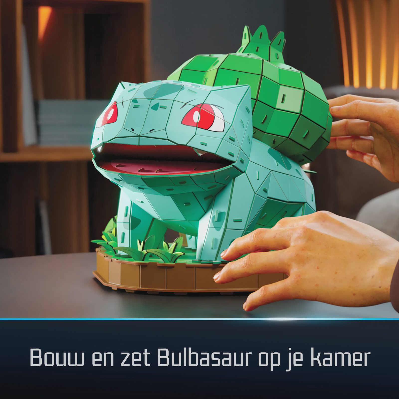 4D Builds Pokémon Bulbasaur 3D Puzzle (195 bitar)