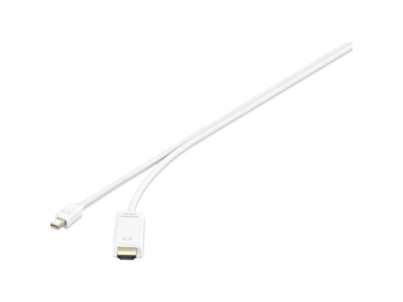 Renkforce RF-3697532, 0,5 m, Mini DisplayPort, HDMI, Hankoppling, Hankoppling, Rak