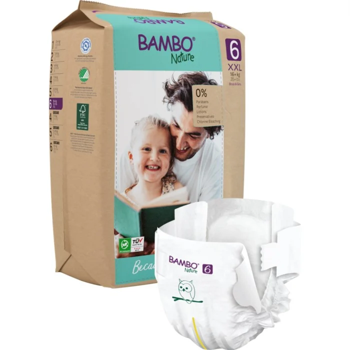 Bambo Nature Barnblöjor stl 6 (16+ kg) 20 st
