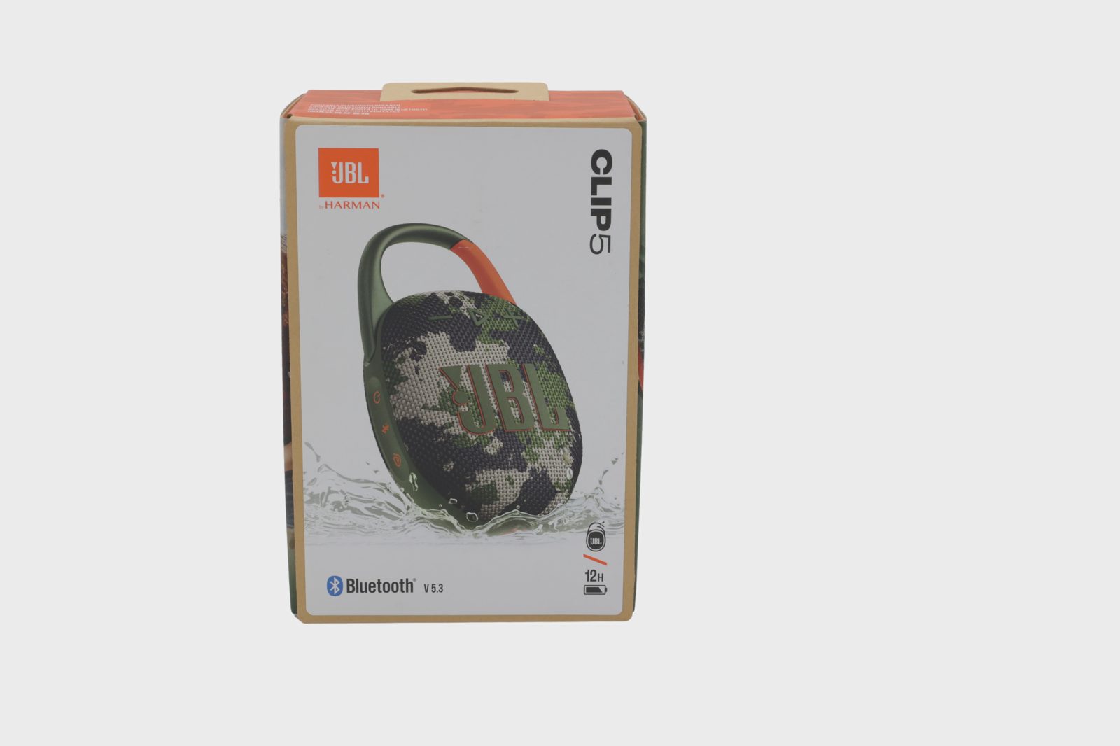 JBL Clip 5 Bluetooth-högtalare, kamo