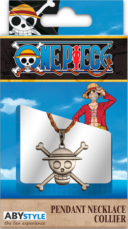 One Piece 3D Pendant Skull Halsband