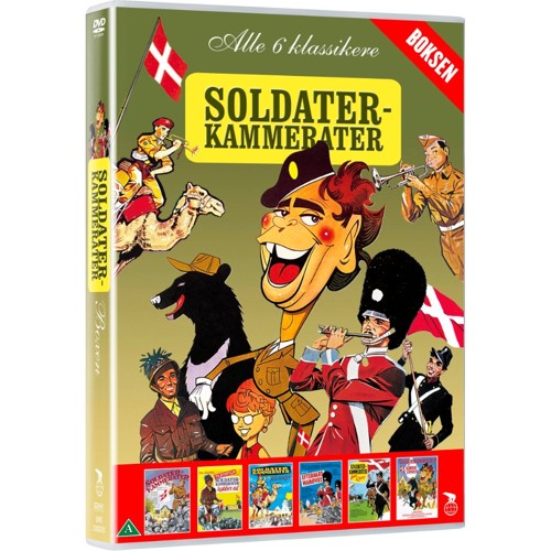 Soldaterkammerater boksen (6 dvd box) Komplet samling RE RELEASE