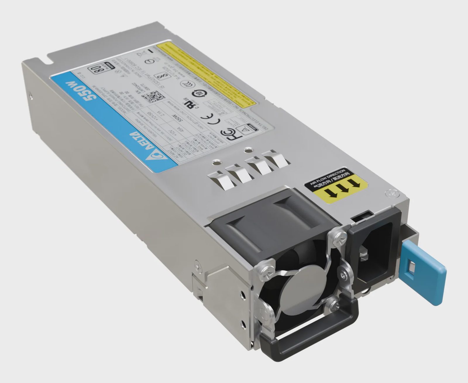 Mikrotik DPS-550AB-36G, Nätaggregat (PSU), Server, Silver, Mikrotik, ROSE Data Server, 50 - 60 hz