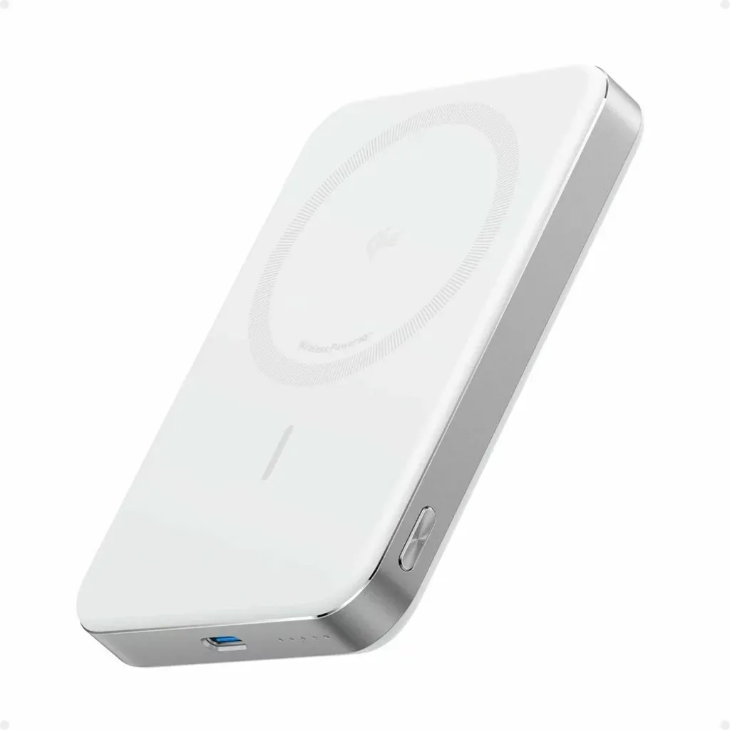 Anker MagGo Slim Powerbank 10000 mAh, Vit, bild 4