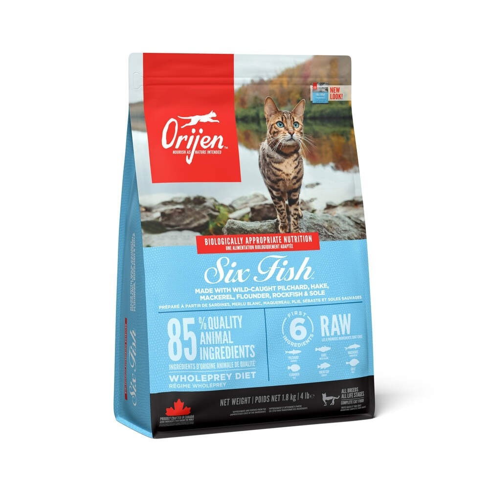 Orijen Cat 6 Fish Torrfoder till Katt 1,8 kg