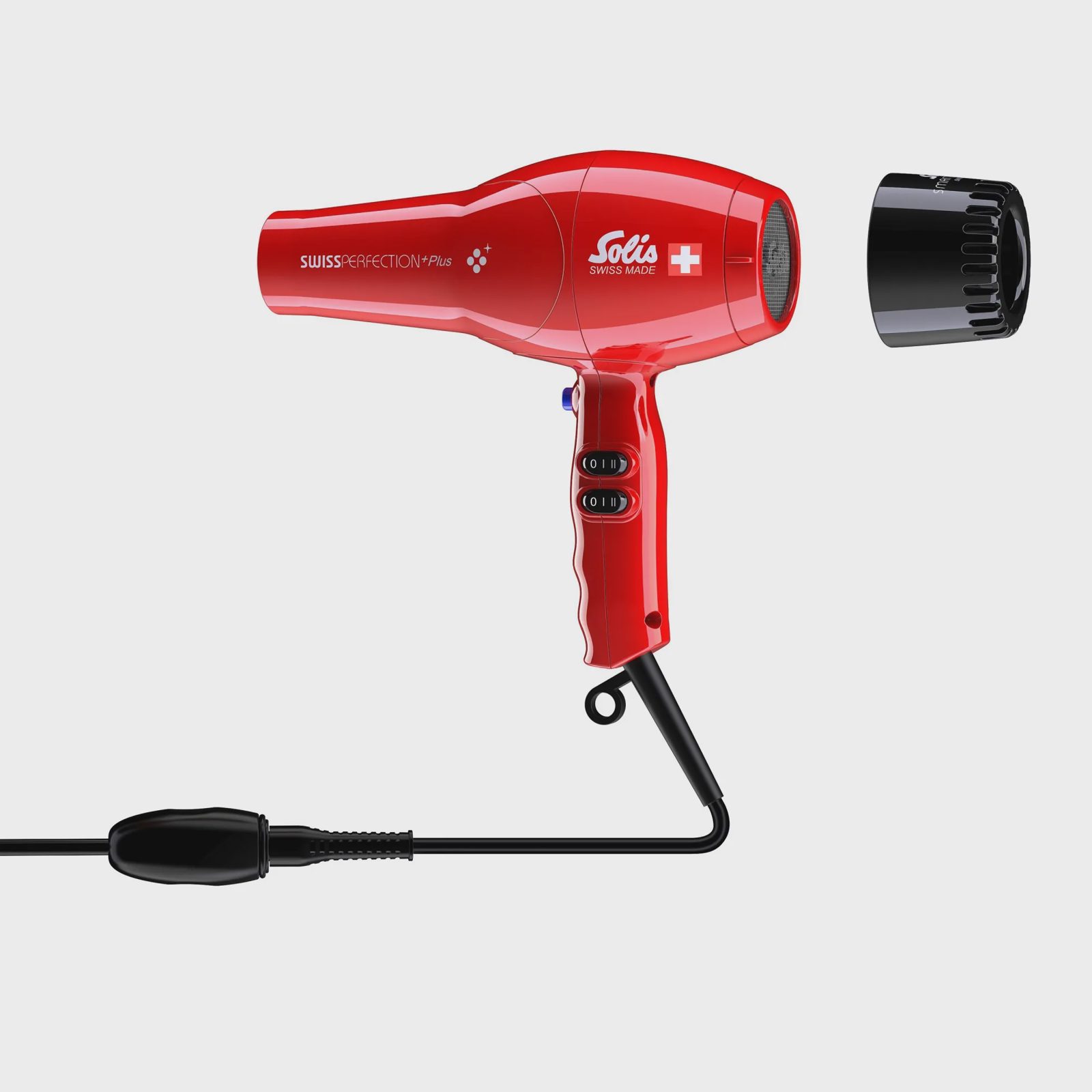 Solis Swiss Perfection Red Plus hårfön Type 3801