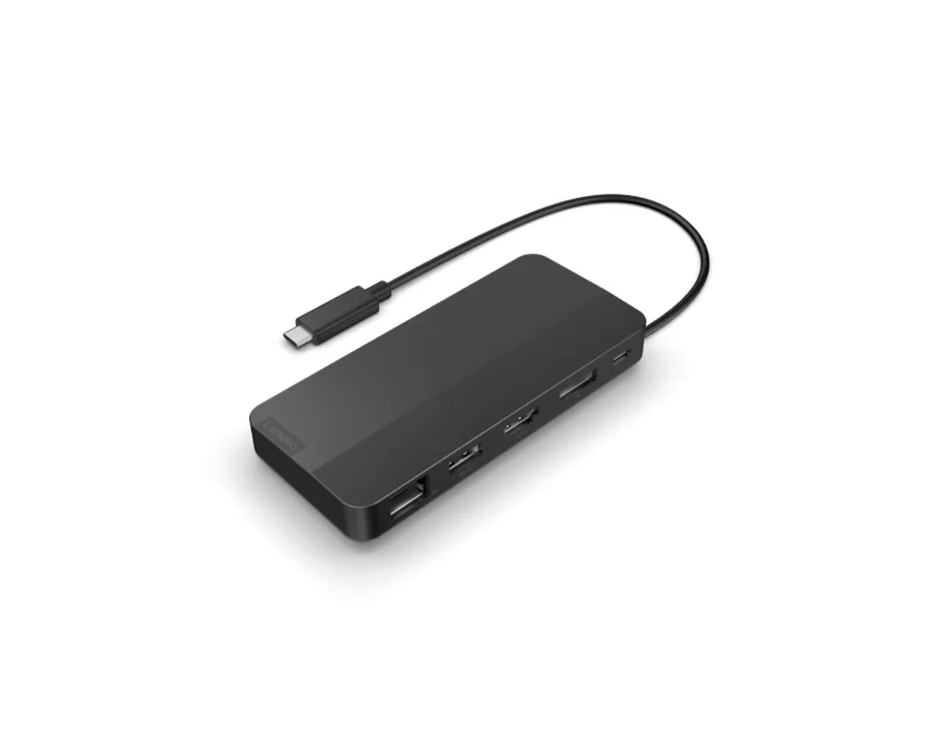 Lenovo USB-C Dual Display-resdocka (100 W strömadapter ingår)