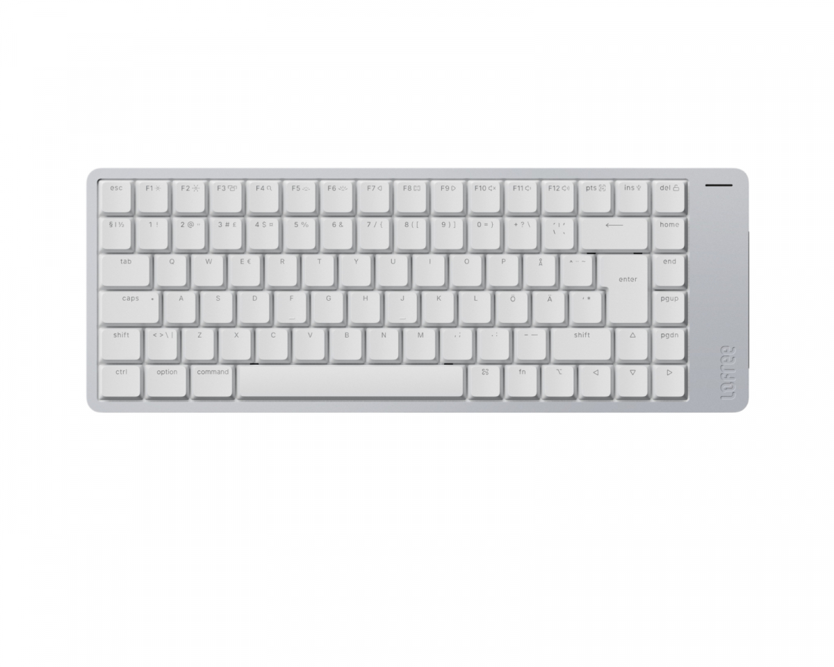 Lofree Flow 2 84 Lågprofil Mekaniskt Tangentbord [Kailh Void Silent Linear] – Vit
