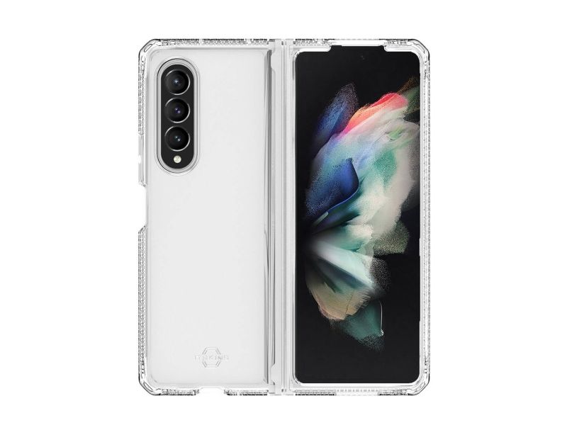 ITSKINS HYBRID CLEAR mobilskal till Samsung Galaxy Z Fold3 5G, genomskinligt