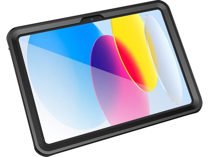4smarts Active Pro Rugged Stark Cover till iPad 11-tum A16, 10,9-tum (10th Gen), vatten- och dammtätt (IP68) - Svart, bild 3