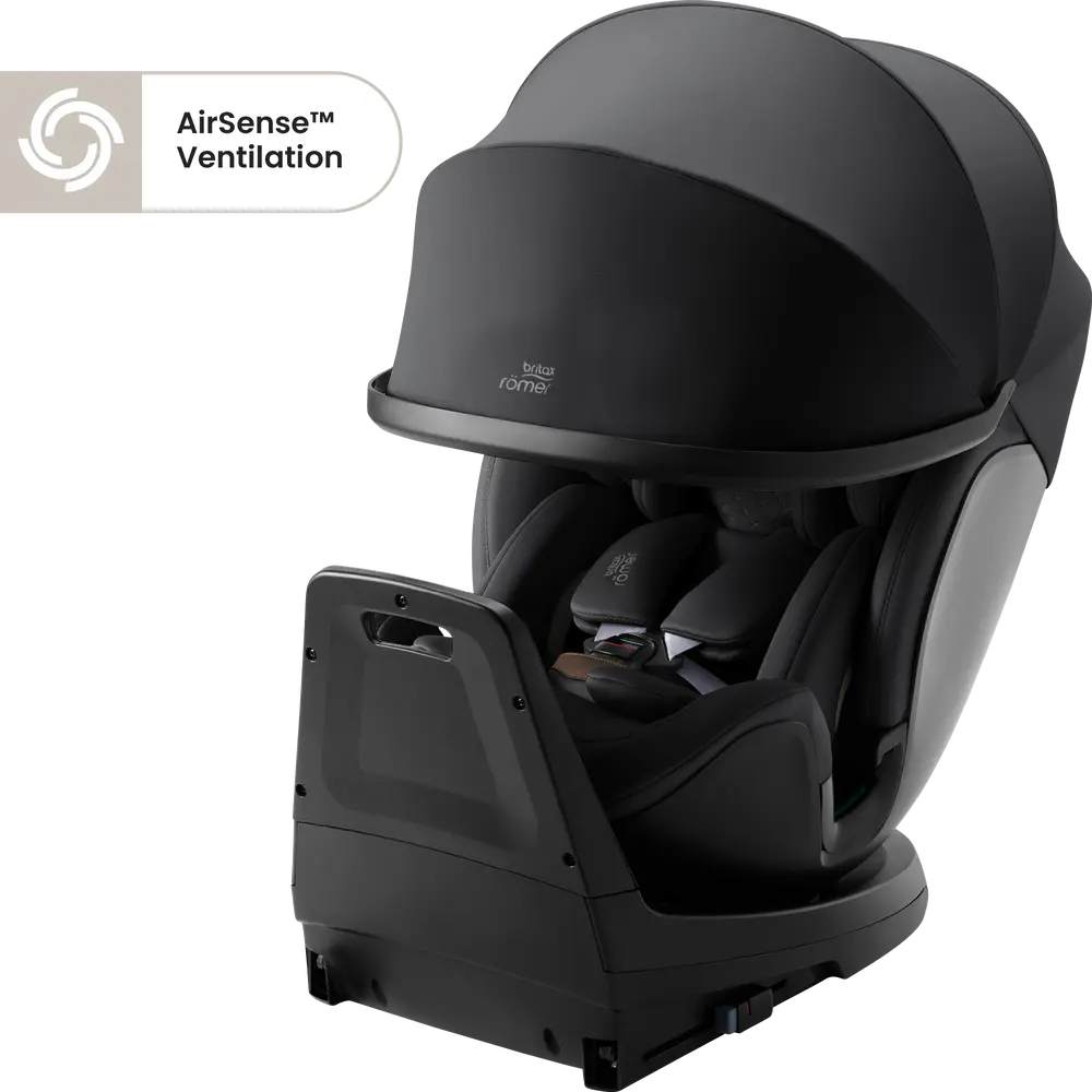 Britax Römer Swivel-Grow Max Air, onyx black LUX