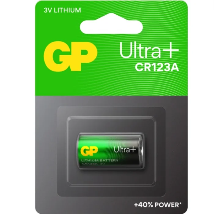 GP CR123A Lithium PRO 3V 1-pack