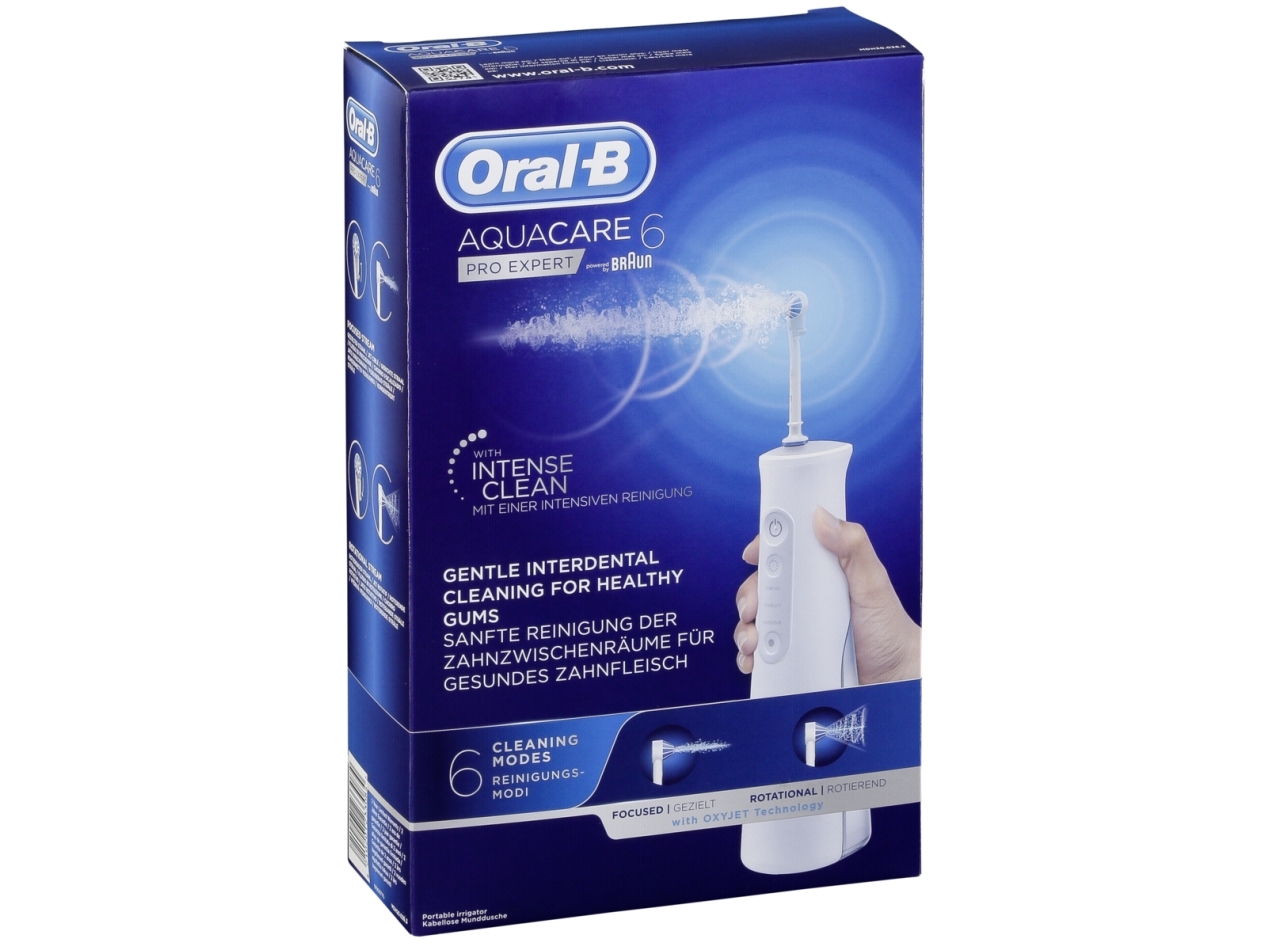 Oral-B AquaCare 6 Pro-Expert-spolningsapparat