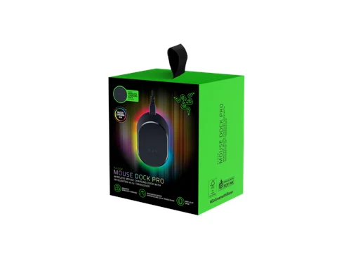 Razer - Mouse Dock Pro + Razer Wireless Charging Puck Paket, bild 2