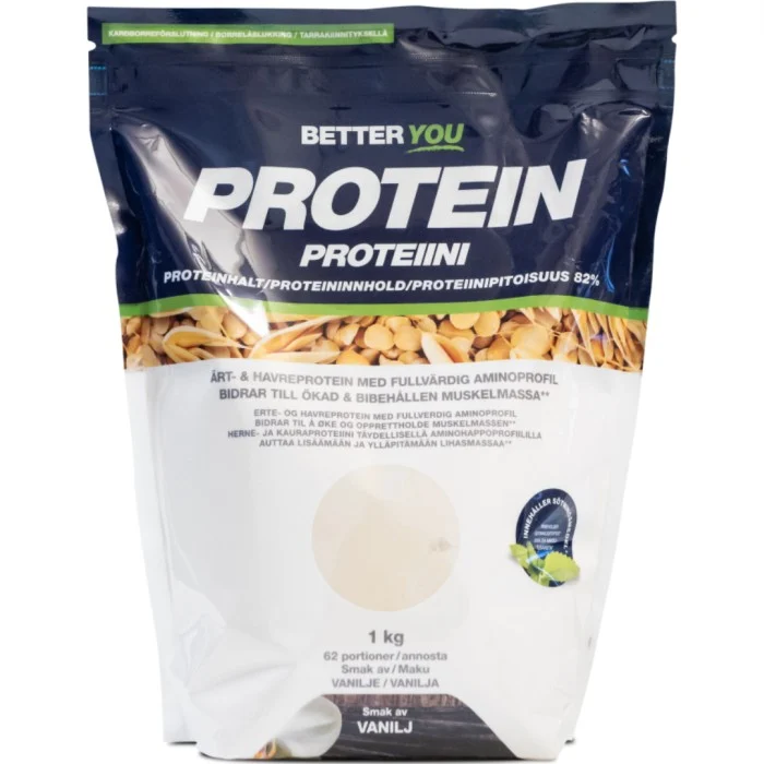 Better You Ärt och havreprotein Vanilj 1000 g