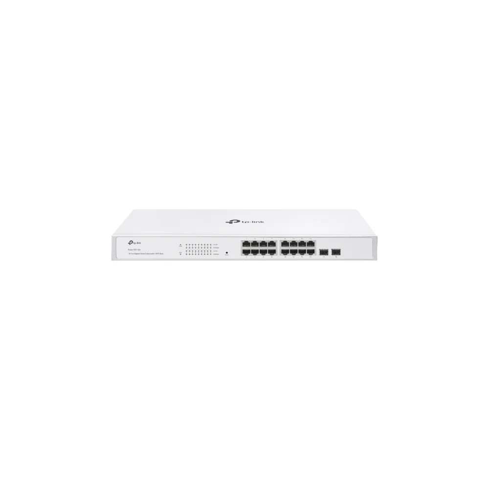 TP-Link Festa FS318G V1 16-Port Gigabit Smart Switch med 2 SFP Slots