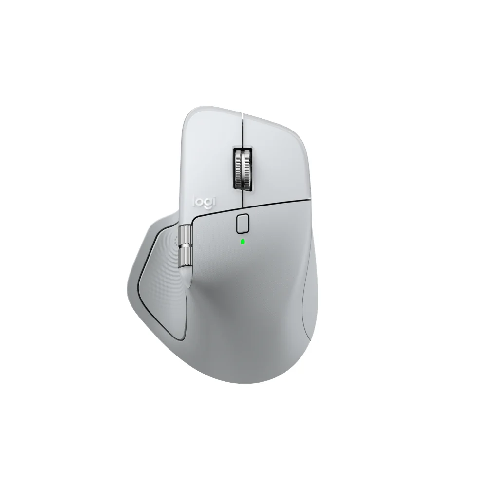 Logitech MX Master 4 For Mac trådlös mus, White Silver