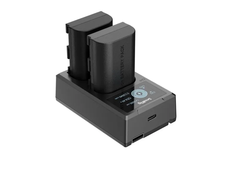 SmallRig 3821 2x LP-E6NH Batteri + laddare