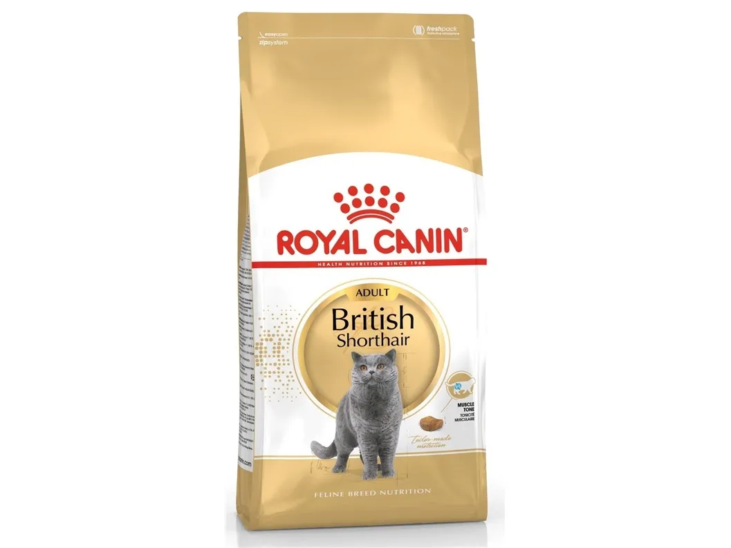 Royal Canin British Shorthair, Vuxen, Brittisk korthår, 2 kg, Antioxidanter ingår