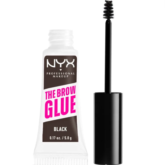 NYX PROFESSIONAL MAKEUP The Brow Glue 05 Black Lamination Gel 05 Black 05 Black