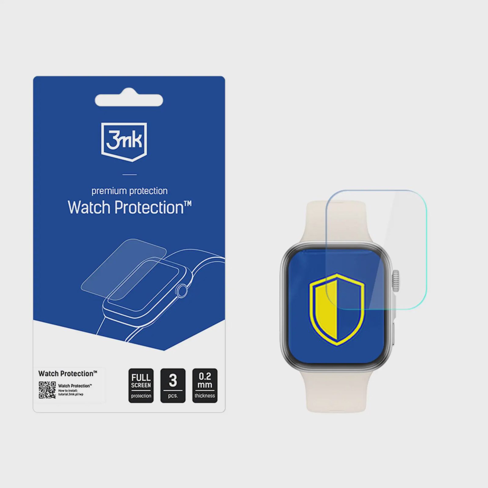 3mk Watch Protection ARC skärmskydd för Huawei Watch Fit 4