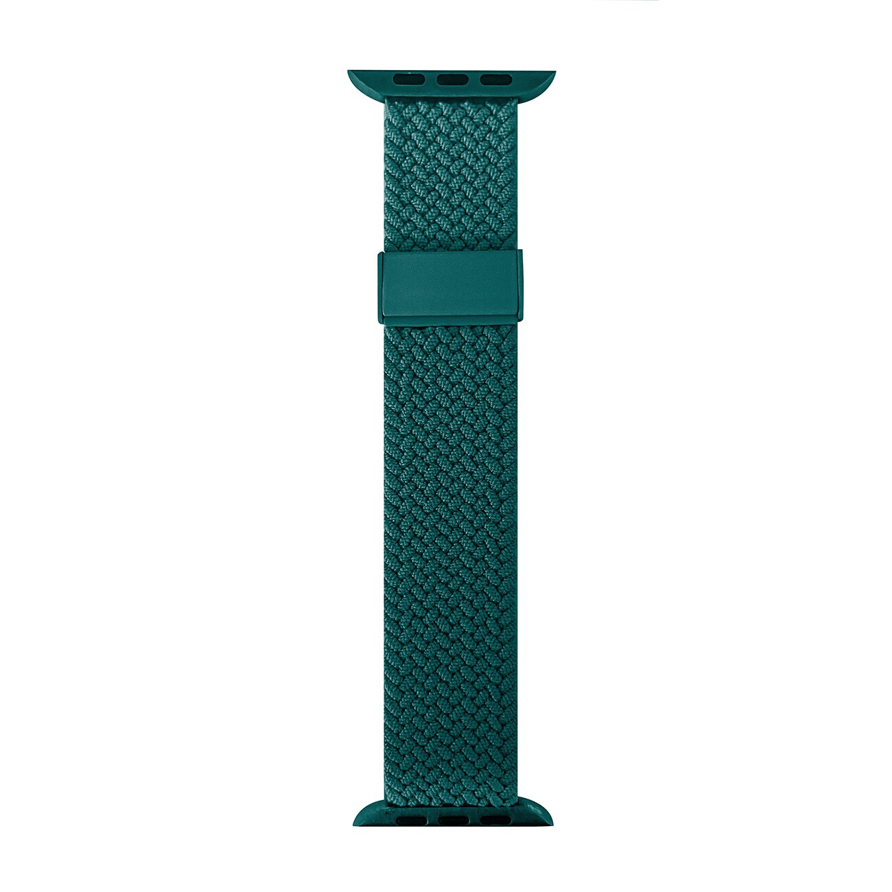 Puro Loop Nylon Apple Klockarmband 38/40/41mm - Mörkgrön, bild 2