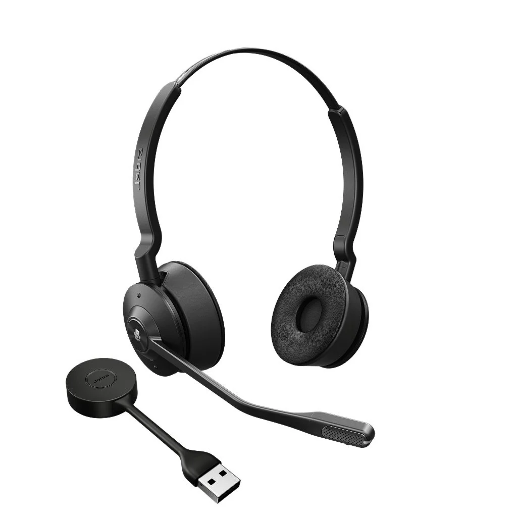 Jabra Engage 55 SE Stereo Trådlöst Headset för Microsoft Teams