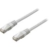 Nätverkskabel skärmad Cat.7, RJ45, LSZH, 2 meter - Grå