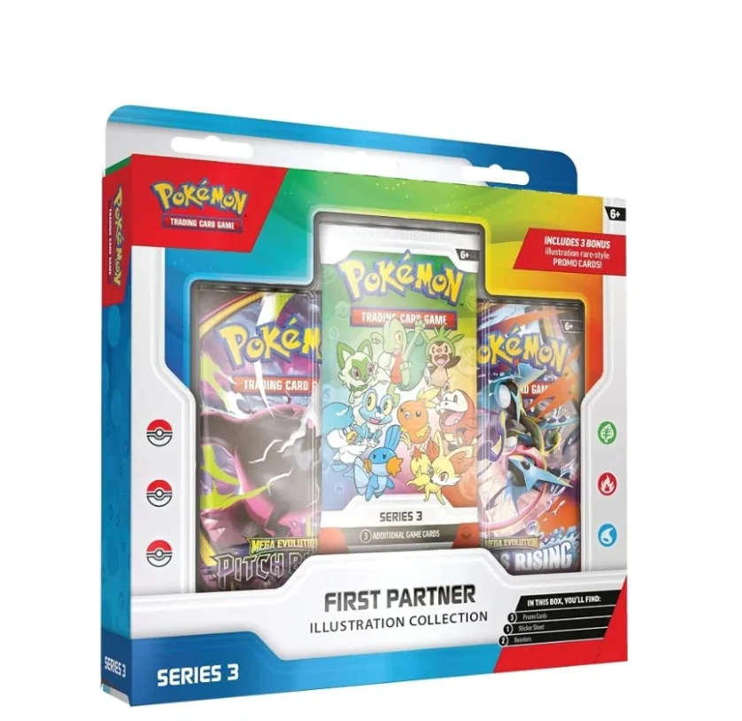 Pokemon First Partners Illustration Collection Series 3, bild 2