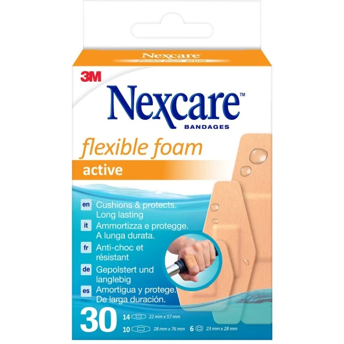Nexcare Active Maxi plåster , 30 st