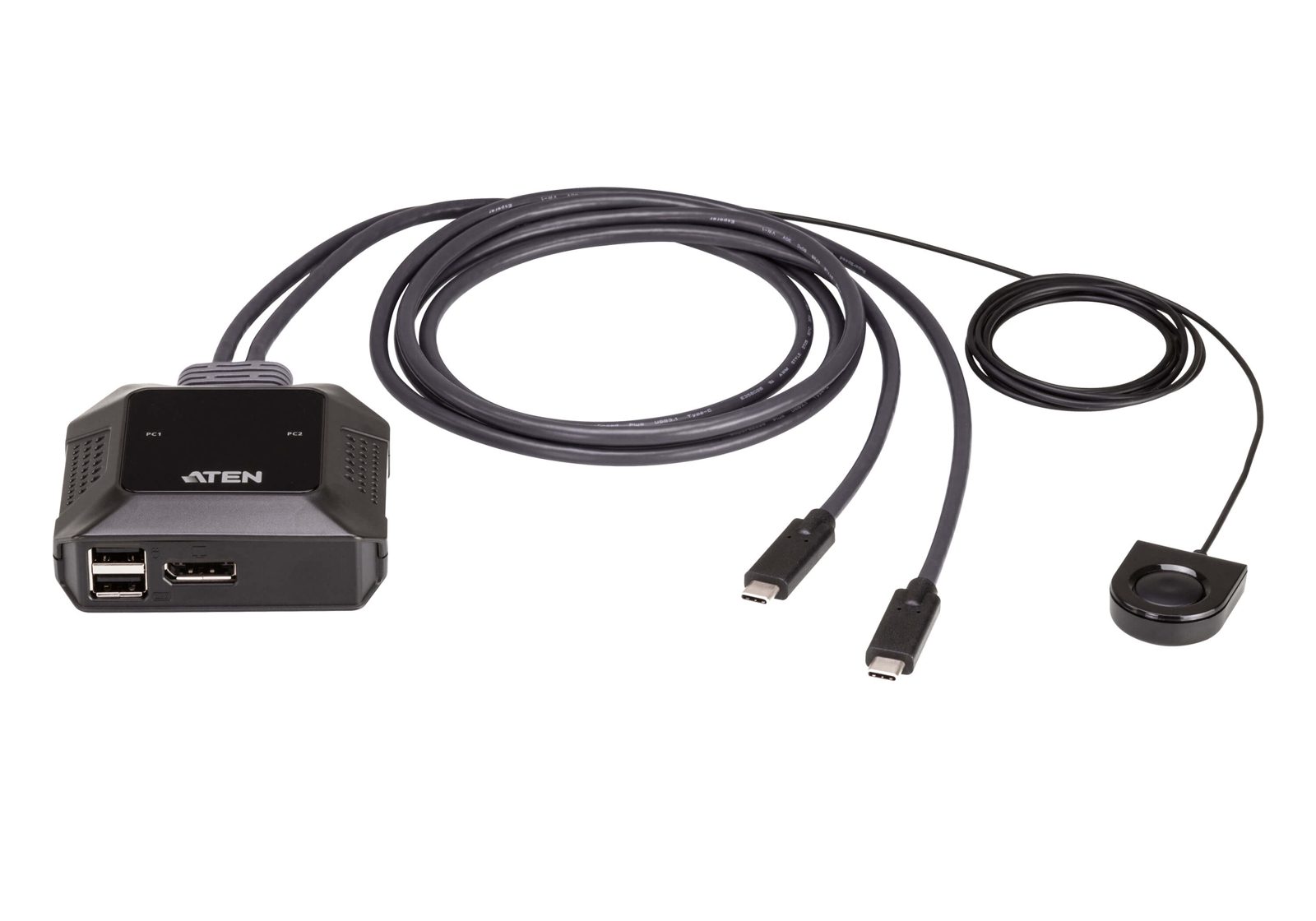 Systemswitch Aten 2-Port USB-C 4K DisplayPort KVM Switch, bild 3