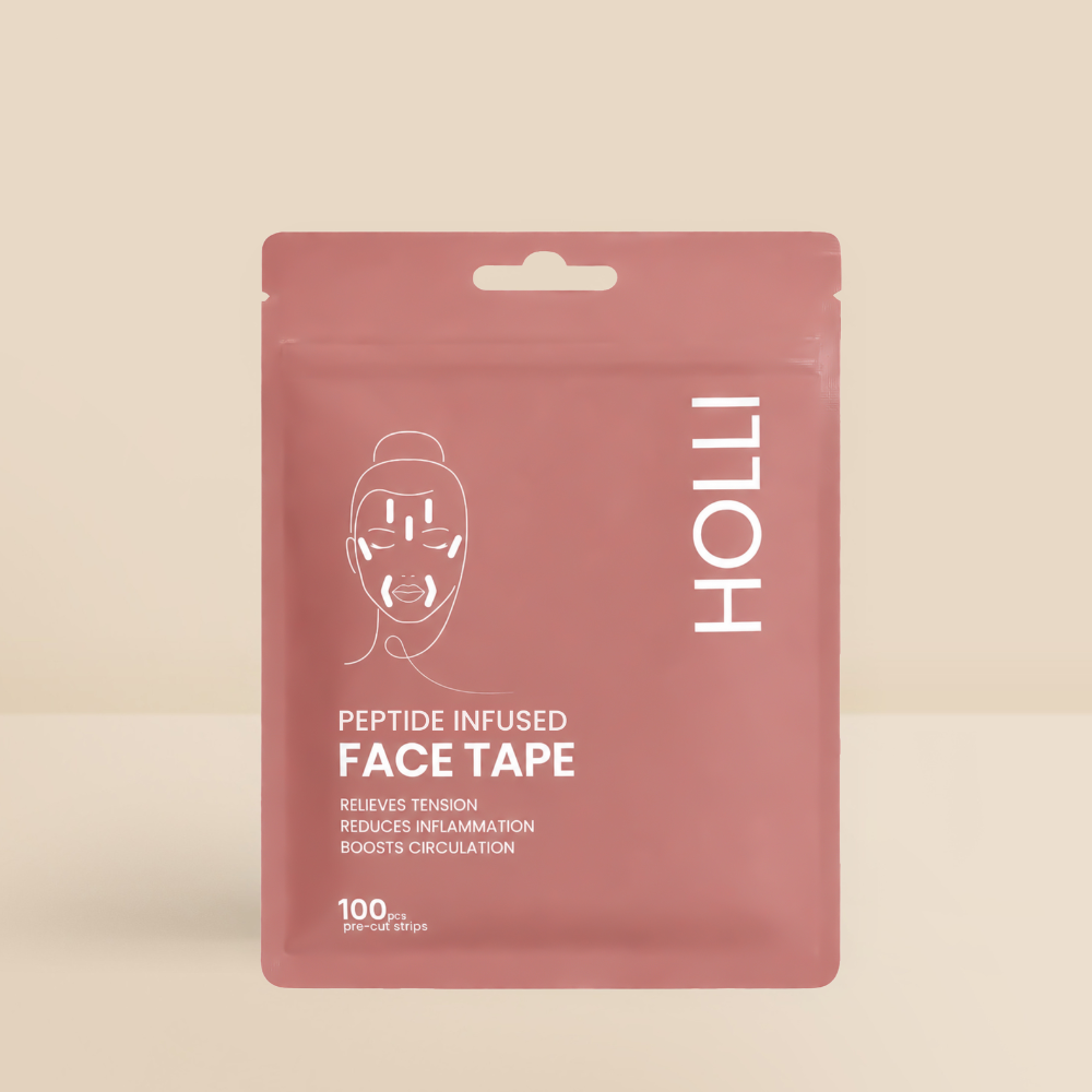HOLLI Peptide Infused Face Tape Pre-Cut Strips 100 st, bild 2