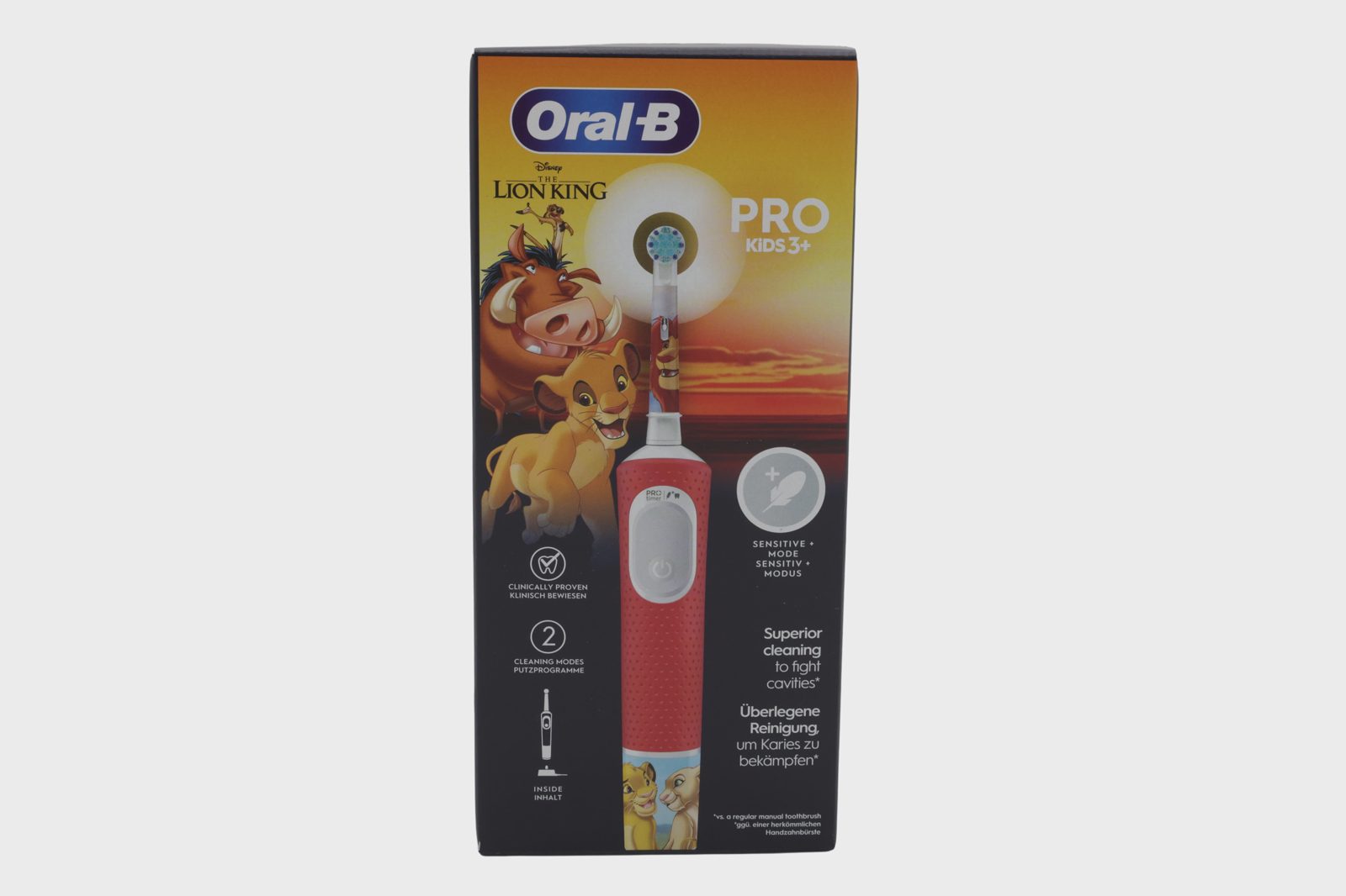 Oral-B Vitality Pro Kids eltandborste, Lion King