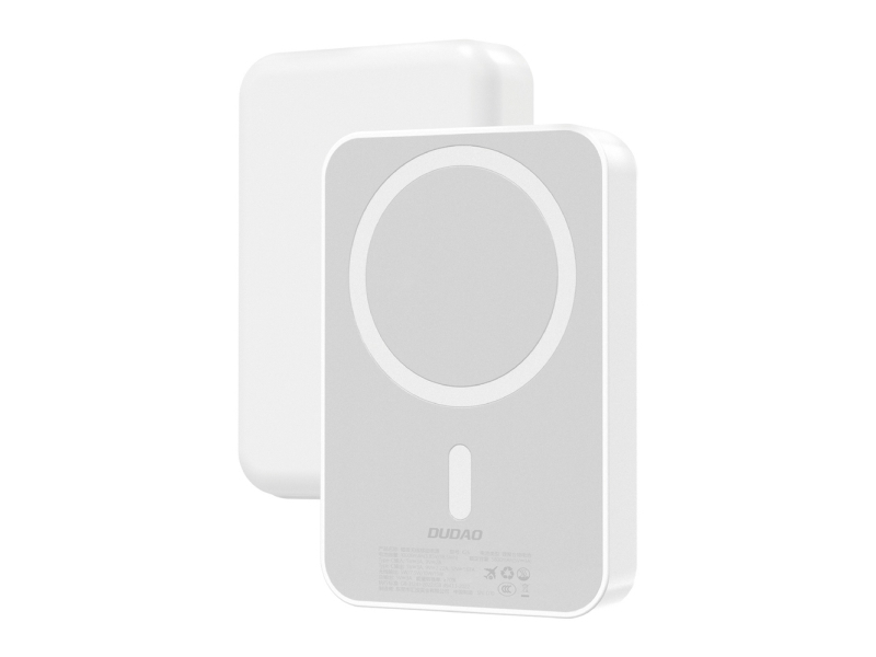 Dudao K26 powerbank 10000mAh 20W USB-A / USB-C / MagSafe - vit