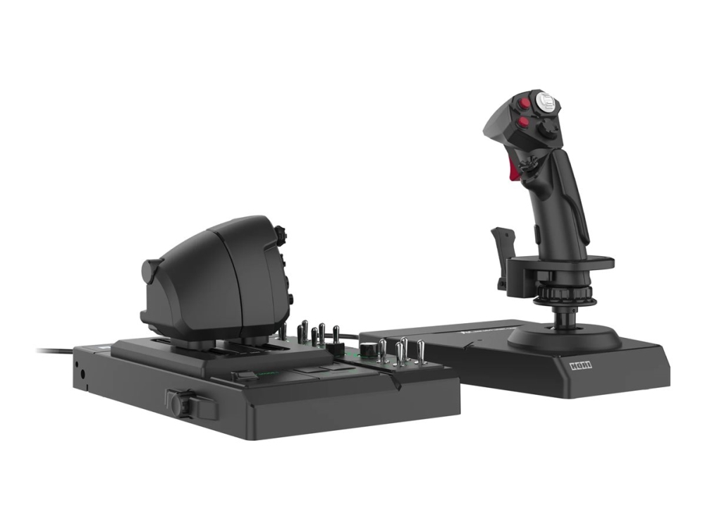 HORI - HORI HOTAS Flight Control System & Mount for PC (Windows 11/10) High-End Flight Stick & Throttle for PC Flight Sims, bild 4