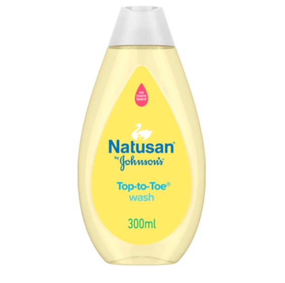 Natusan by Johnson's Top-to-Toe Wash 300 ml