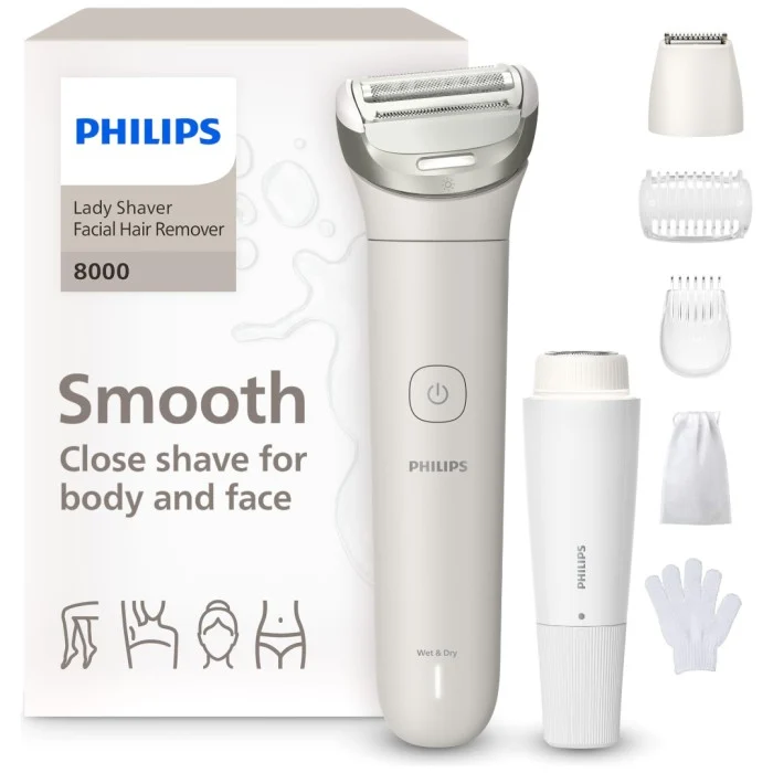 Lady Shaver Series 8000 Sladdlös rakapparat, våt- och torrakning, bild 5