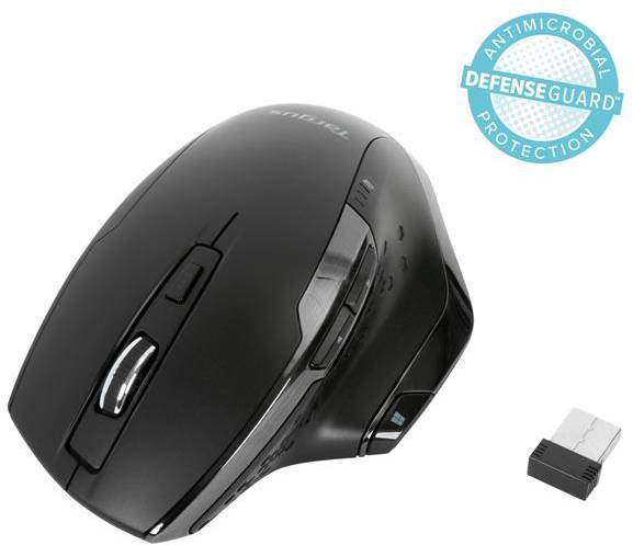 Targus Antimicrobial Ergo Wireless Mouse, Svart, bild 4