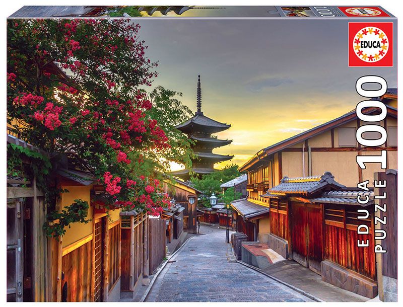 Educa Pussel: Yasaka Pagoda, Kyoto, Japan 1000 Bitar