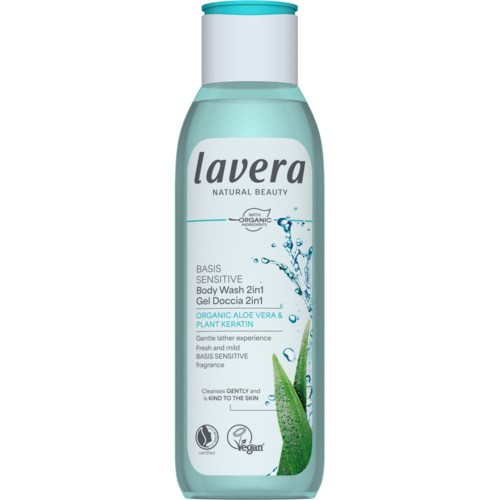 Lavera Basis Sensitiv Body Wash 2in1 250 ml, bild 2