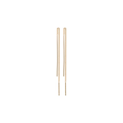 PILGRIM - TAHOE Chain Earrings - Gold-Plated - 8 cm