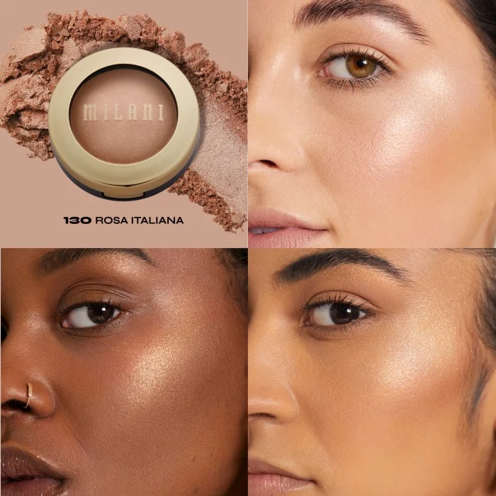 Milani Cosmetics Baked Highlighter 130 Rosa Italiana, bild 2