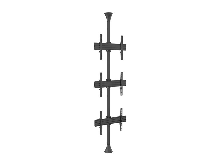 Takfäste Multibrackets M Floor to ceiling, 3 enheter, 40"-65" - svart, bild 3