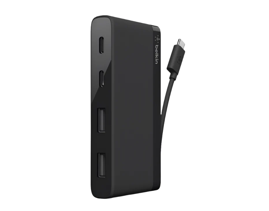Belkin USB-C 4 Port Mini Hub - 4xSuperSpeed USB 3.0