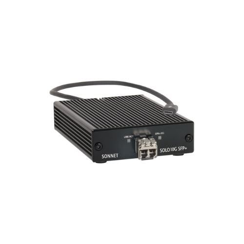 SONNET Solo 10G TB3 to SFP+ 10G Ethernet Adapter