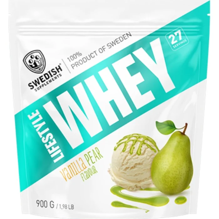Swedish Supplements Lifestyle Whey Vanilla Pear 900 g