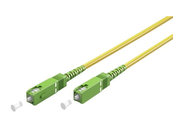 Goobay 59637, 0,5 m, FTTH, OS2, SC, SC