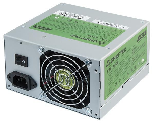 Chieftec PSF-400B 400W, ATX 2.3, 80 mm fläkt, bild 3