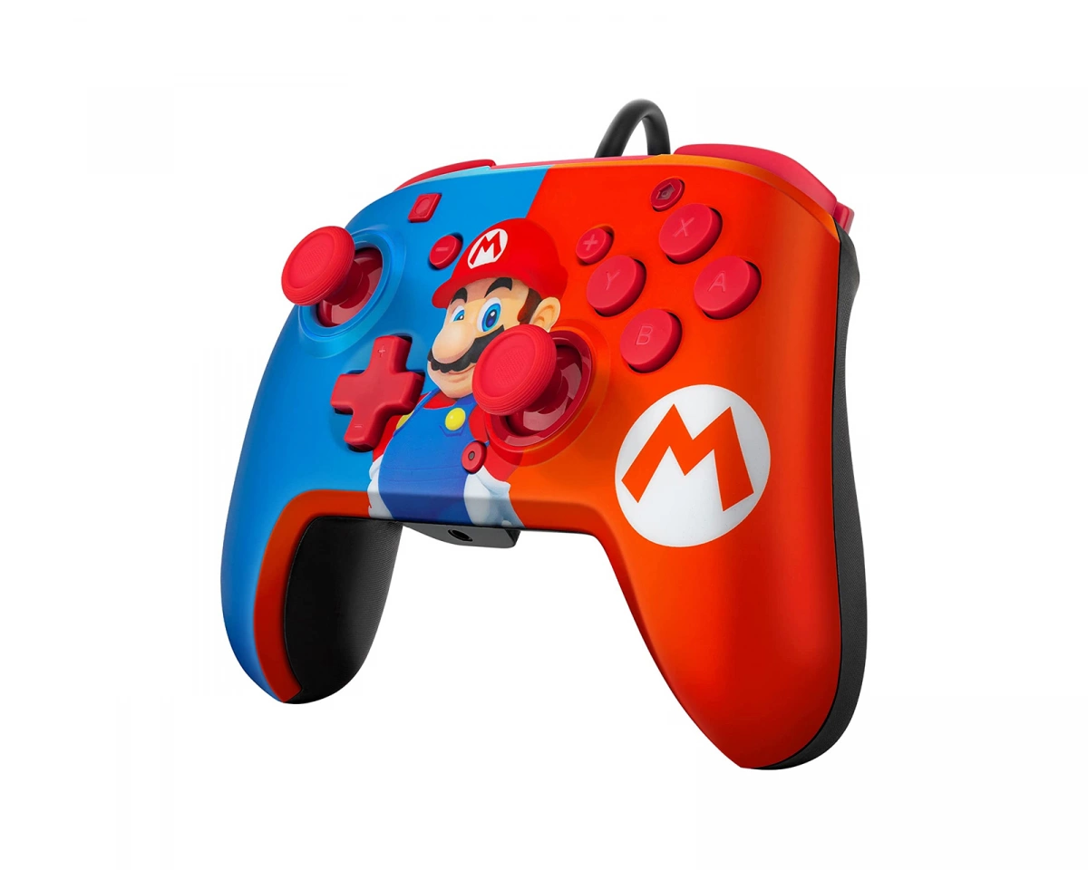 PDP Mario Faceoff + audio Deluxe Wired Controller, bild 4